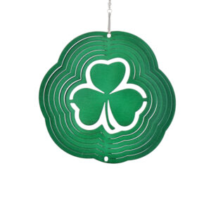 Kleeblatt Glück Windspinner