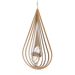 3D Windspinner im Tropfen-Design