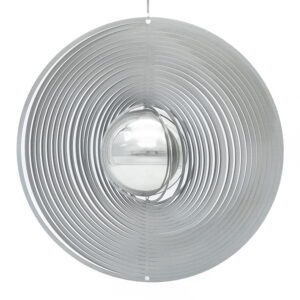 Kreis-Windspiel mit Metallkugel Ø10 cm