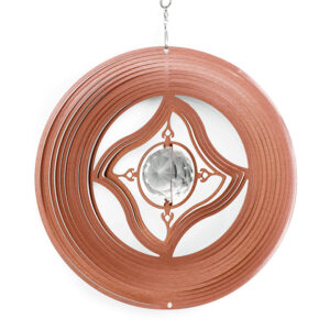 Ohrring-Windspinner mit Kristallprisma – Sonnenfänger