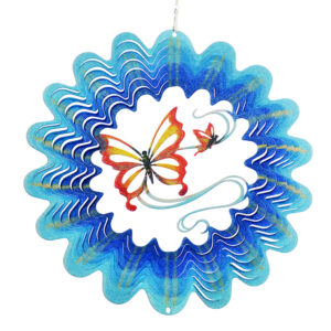Schmetterling Windspinner Mehrfarbig