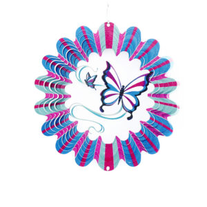 Schmetterling Windspinner Mehrfarbig