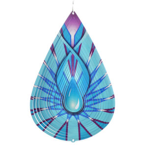 Tropfen Windspinner Mehrfarbig
