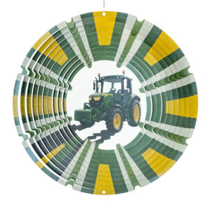 Traktor Windspinner Mehrfarbig