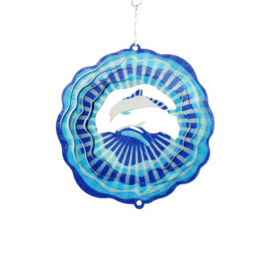 Delfin Windspinner Mehrfarbig