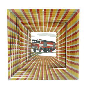 Feuerwehrwagen Windspinner Mehrfarbig