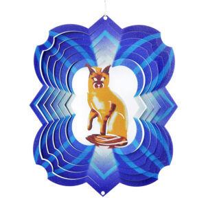 Katze Windspinner Mehrfarbig