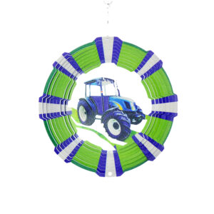 Traktor Windspinner Mehrfarbig