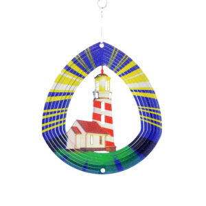 Leuchtturm Windspinner Mehrfarbig