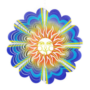 Sonne Windspinner Mehrfarbig