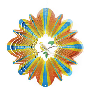 Vogel Windspinner Mehrfarbig