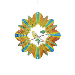 Vogel Windspinner Mehrfarbig