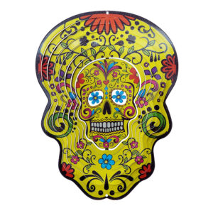 Totenkopf Windspinner Mehrfarbig