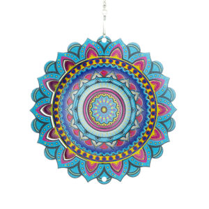 Mandala Oriental Windspinner Mehrfarbig