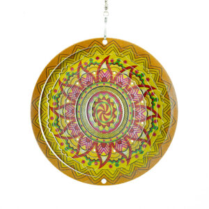 Mandala Sonne Windspinner Mehrfarbig