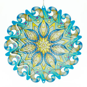 Mandala Stern Windspinner Mehrfarbig