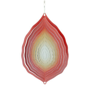 Blatt Windspinner Zweifarbig