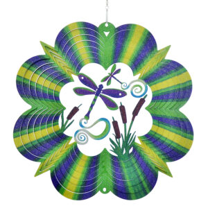 Libellen 3D Windspinner Mehrfarbig