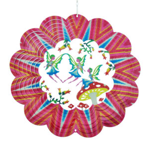 Feen 3D Windspinner Mehrfarbig