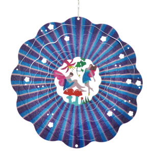 Feen 3D Wind Spinner Mehrfarbig