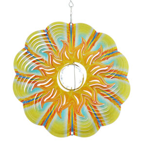 Sonnen-Windspiel Mehrfarbig mit Kristall-Sonnenfänger