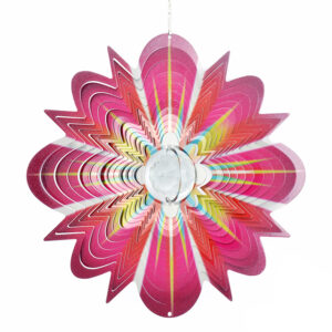 Hyper Splash Windspiel Mehrfarbig mit Kristall-Sonnenfänger