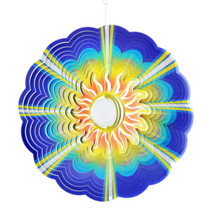 Sonnen-Windspiel Mehrfarbig mit Kristall-Sonnenfänger