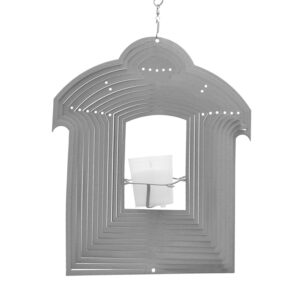 Laternen-Windspiel + Kerze